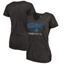 Orlando Magic Fanatics Branded Women's Pinstripes Hometown Collection Tri-Blend T-Shirt - Black
