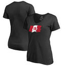 Toronto Raptors Fanatics Branded Women's Oh Canada Hometown Collection T-Shirt - Black