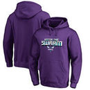 Charlotte Hornets Fanatics Branded Big & Tall The Swarm Hometown Collection Pullover Hoodie - Purple