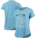 Original Retro Brand Women's Kentucky Derby 144 Slub Rollup T-Shirt – Light Blue