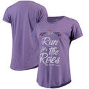 Original Retro Brand Women's Kentucky Derby 144 Slub Rollup T-Shirt – Purple