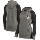 Arizona Cardinals NFL Pro Line by Fanatics Branded Women's Plus Sizes Vintage Lounge Pullover Hoodie - Heathered Gray
