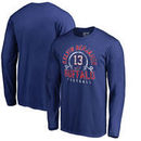 Kelvin Benjamin Buffalo Bills NFL Pro Line by Fanatics Branded Hometown Collection Round Up Long Sleeve T-Shirt – Royal