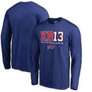 Kelvin Benjamin Buffalo Bills NFL Pro Line by Fanatics Branded Hometown Collection KB13 Long Sleeve T-Shirt – Royal