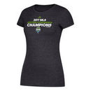 Seattle Sounders FC adidas Women's 2017 MLS Western Conference Champions Locker Room T-Shirt – Black