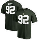 Reggie White Green Bay Packers NFL Pro Line by Fanatics Branded Retired Player Authentic Stack Name & Number T-Shirt – Green