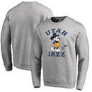Utah Jazz Fanatics Branded Disney Tradition Sweatshirt - Ash
