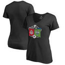 Toronto FC vs. Seattle Sounders FC Fanatics Branded Women's 2017 MLS Cup Matchup Slim Fit V-Neck T-Shirt – Black