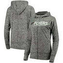 Philadelphia Flyers G-III 4Her by Carl Banks Women's Receiver Full-Zip Hoodie - Heathered Gray