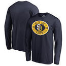 San Diego Padres Fanatics Branded Hometown Collection Keep the Faith Long Sleeve T-Shirt - Navy