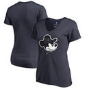 Utah Jazz Fanatics Branded Women's Disney Game Face V-Neck T-Shirt - Navy