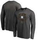 Marc-Andre Fleury Vegas Golden Knights Fanatics Branded Hometown Collection Believe in Flower Long Sleeve T-Shirt – Heather Gray