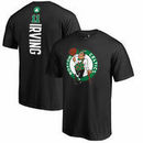 Kyrie Irving Boston Celtics Fanatics Branded Backer Name and Number T-Shirt – Black