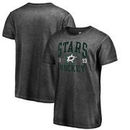 Dallas Stars Fanatics Branded Vintage Collection Old Favorite Shadow Washed T-Shirt - Black