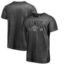 Los Angeles Kings Fanatics Branded Vintage Collection Old Favorite Shadow Washed T-Shirt - Black