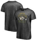 Nashville Predators Fanatics Branded Vintage Collection Old Favorite Shadow Washed T-Shirt - Black