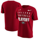 Georgia Bulldogs Nike College Football Playoff 2018 Rose Bowl Bound T-Shirt – Red