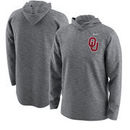 Oklahoma Sooners Nike 2017 College Football Playoff Bound Team Issue Hooded Long Sleeve T-Shirt – Heathered Gray