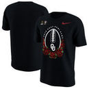 Oklahoma Sooners Nike College Football Playoff 2018 Rose Bowl Bound Illustration T-Shirt – Black