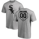 Chicago White Sox Fanatics Branded Personalized RBI T-Shirt - Heathered Gray