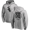 Chicago White Sox Fanatics Branded Personalized RBI Pullover Hoodie - Heathered Gray