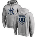 New York Yankees Fanatics Branded Personalized RBI Pullover Hoodie - Heathered Gray
