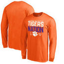 Clemson Tigers Fanatics Branded College Football Playoff 2018 Sugar Bowl Bound Delay Long Sleeve T-Shirt – Orange