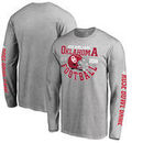 Oklahoma Sooners Fanatics Branded College Football Playoff 2018 Rose Bowl Bound Down Long Sleeve T-Shirt – Heathered Gray
