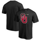 Oklahoma Sooners Fanatics Branded 2017 College Football Playoff Bound Checkdown Big & Tall T-Shirt – Black