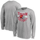USC Trojans Fanatics Branded Youth 2017 Cotton Bowl Bound Down Long Sleeve T-Shirt – Heathered Gray