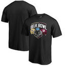 Wake Forest Demon Deacons vs. Texas A&M Aggies Fanatics Branded 2017 Belk Bowl Dueling Backfield T-Shirt – Black