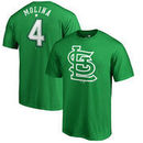 Yadier Molina St. Louis Cardinals Fanatics Branded St. Patrick's Day Backer T-Shirt - Kelly Green