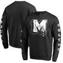 Milwaukee Bucks Fanatics Branded Letterman Fleece Crew Neck Sweatshirt - Black