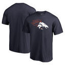 Denver Broncos NFL Pro Line by Fanatics Branded X-Ray T-Shirt - Navy