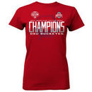 Ohio State Buckeyes Women's 2017 Cotton Bowl Champions Locker Room T-Shirt – Red