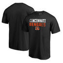 Cincinnati Bengals NFL Pro Line by Fanatics Branded Iconic Collection Fade Out T-Shirt - Black