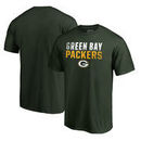 Green Bay Packers NFL Pro Line by Fanatics Branded Iconic Collection Fade Out T-Shirt - Green