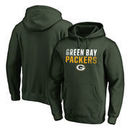Green Bay Packers NFL Pro Line by Fanatics Branded Iconic Collection Fade Out Pullover Hoodie - Green