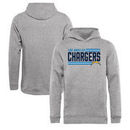 Los Angeles Chargers NFL Pro Line by Fanatics Branded Youth Iconic Collection On Side Stripe Pullover Hoodie - Ash