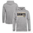 New Orleans Saints NFL Pro Line by Fanatics Branded Youth Iconic Collection On Side Stripe Pullover Hoodie - Ash