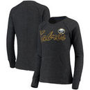 Buffalo Sabres G-III 4Her by Carl Banks Women's Off Season Pullover Crew Neck Sweatshirt - Charcoal