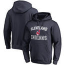 Cleveland Indians Fanatics Branded Team Victory Arch Pullover Hoodie – Navy