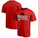 Ohio State Buckeyes Fanatics Branded 2017 Cotton Bowl Champions Flea Flicker T-Shirt – Scarlet