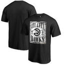 Fanatics Branded Atlanta Hawks Black Court Vision T-Shirt