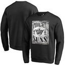 Phoenix Suns Fanatics Branded Court Vision Crew Sweatshirt - Black