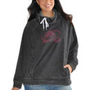 Colorado Avalanche Touch by Alyssa Milano Women's Plus Size Spiral Pullover Hoodie – Heathered Charcoal