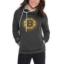 Boston Bruins Touch by Alyssa Milano Women's Spiral Pullover Hoodie – Heathered Gray