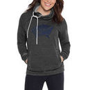 Columbus Blue Jackets Touch by Alyssa Milano Women's Spiral Pullover Hoodie – Heathered Gray