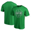 Baltimore Ravens NFL Pro Line by Fanatics Branded St. Patrick's Day Emerald Isle Big and Tall T-Shirt - Green