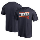 Detroit Tigers Fanatics Branded Onside Stripe T-Shirt - Navy